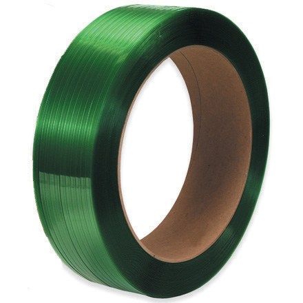 1/2" x 2900' - 16 x 3" Core Polyester Strapping - Smooth